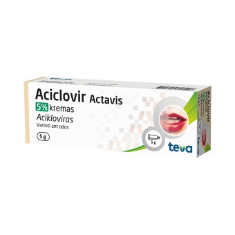 Aciclovir Aristo 50 mg/g pakuotė