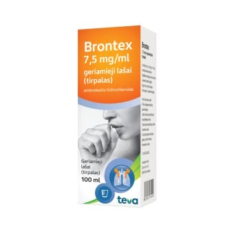 Brontex 7,5 mg/ml pakuotė