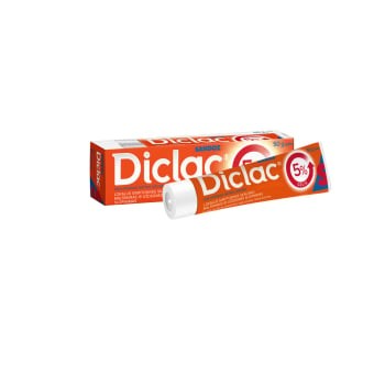Diclac 50 mg/g pakuotė