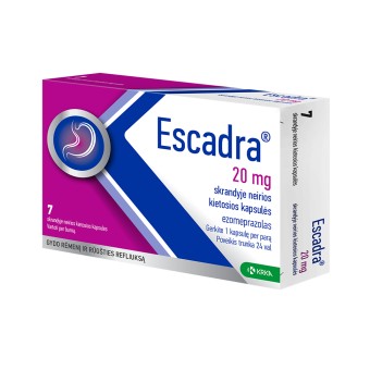 Escadra 20 mg pakuotė