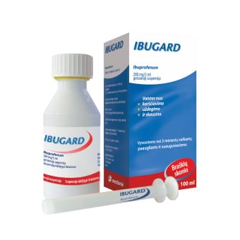IBUGARD 200 mg/5 ml pakuotė