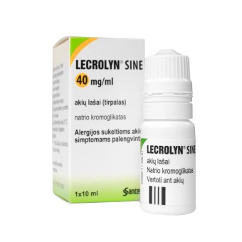 LECROLYN 40 mg/ml pakuotė