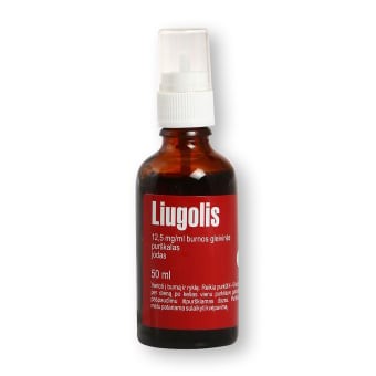Liugolis 12,5 mg/ml pakuotė