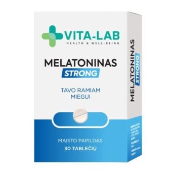 Melatoninas Pharma Nord 3 mg pakuotė