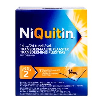NiQuitin 14 mg/24 val. pakuotė
