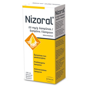 Nizoral 20 mg/g pakuotė