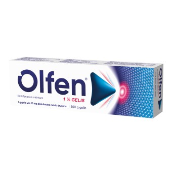 Olfen Depocaps 100 mg pakuotė