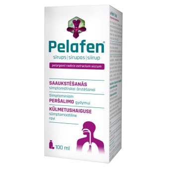 Pelafen 8 g/10 g pakuotė