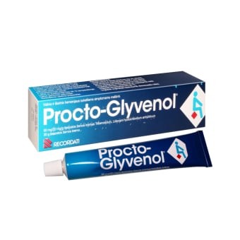 PROCTO-GLYVENOL 50 mg/20 mg/g pakuotė