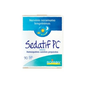 SEDATIF PC 0,5 mg/0,5 mg/0,5 mg/0,5 mg/0,5 mg/0,5 mg pakuotė