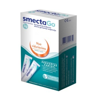 smecta 3 g pakuotė