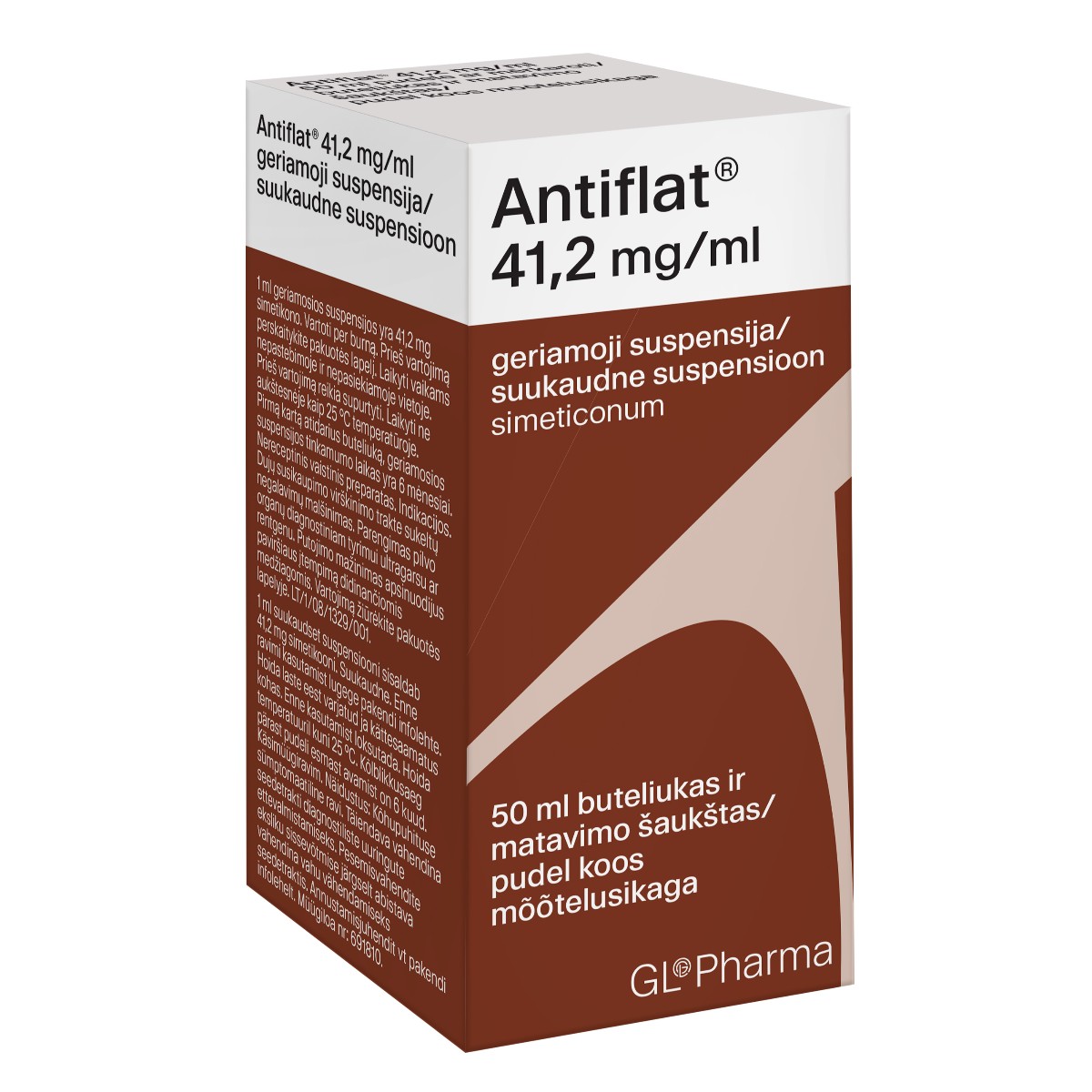 Antiflat 41,2 mg/ml pakuotė