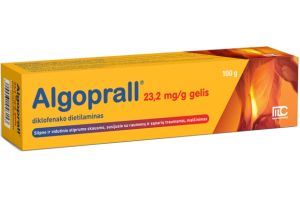 Algoprall 23,2 mg/g pakuotė