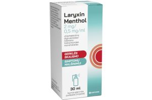 Laryxin Menthol 2 mg/0,5 mg/ml pakuotė