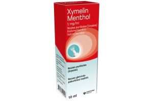 Xymelin Menthol 1 mg/ml pakuotė