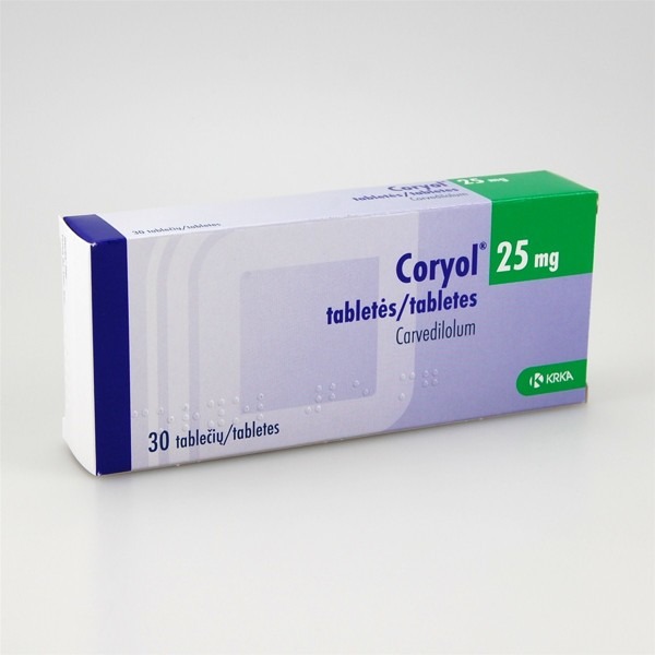 Coryol 25 mg