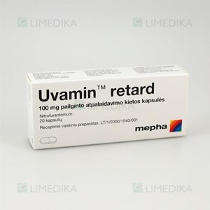 Uvamin retard 100 mg