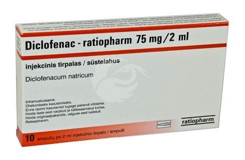 Diclofenac-ratiopharm 75 mg/2 ml