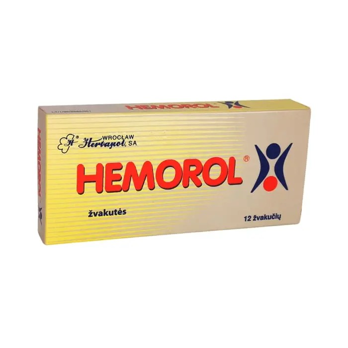 HEMOROL 50 mg/20 mg/80 mg/100 mg