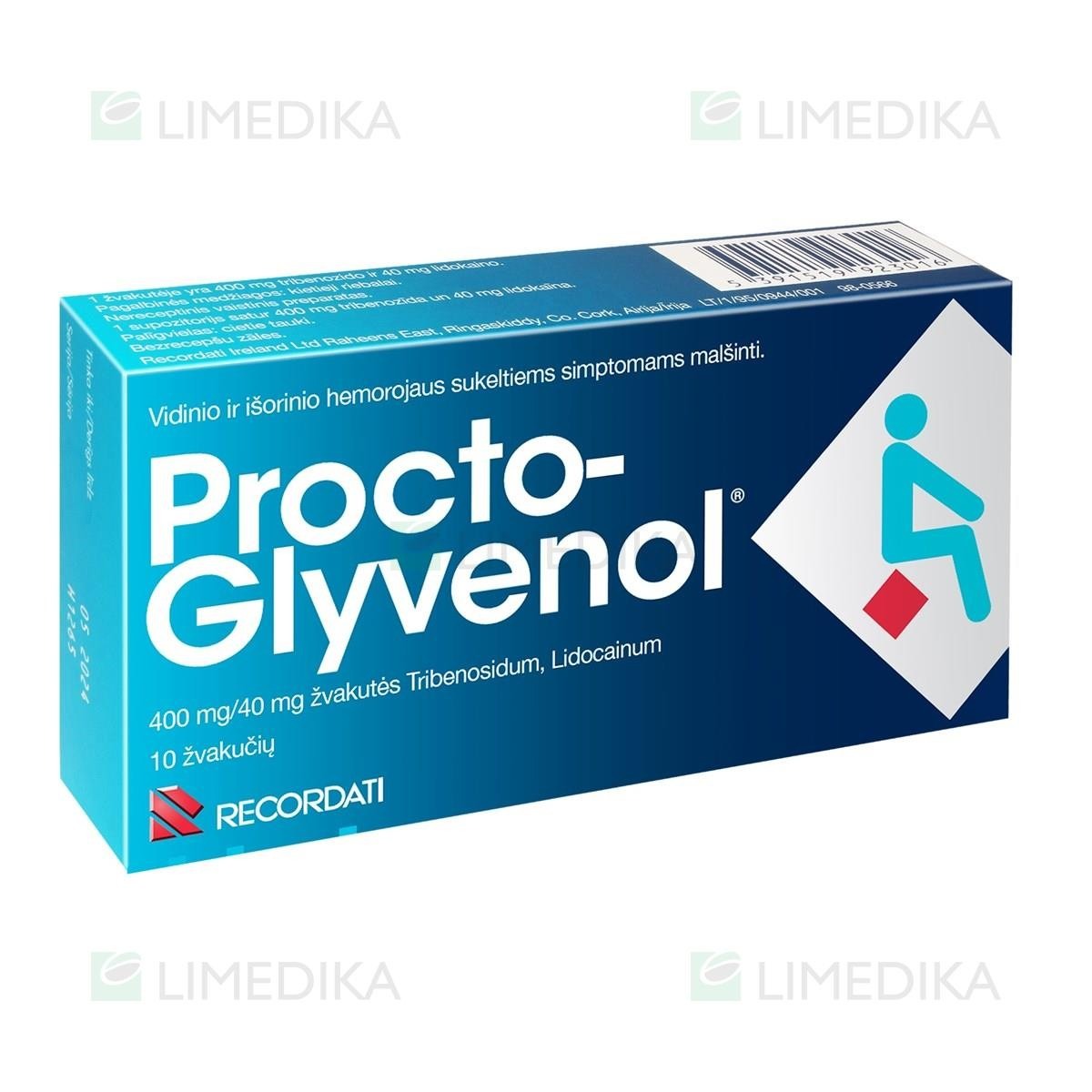 PROCTO-GLYVENOL 400 mg/40 mg