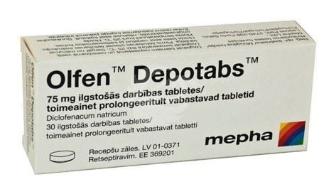 Olfen Depotabs 75 mg
