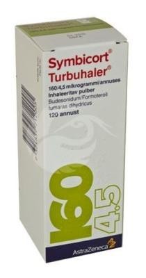 Symbicort Turbuhaler 160 µg/4,5 µg/dozėje