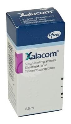 Xalacom 50 µg/5 mg/ml