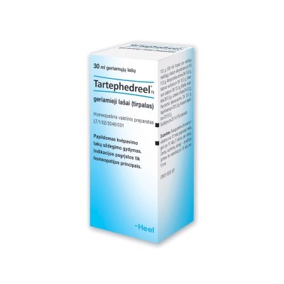 Tartephedreel N 10 g/10 g/10 g/10 g/5 g/5 g/5 g/5 g/5 g/100 g