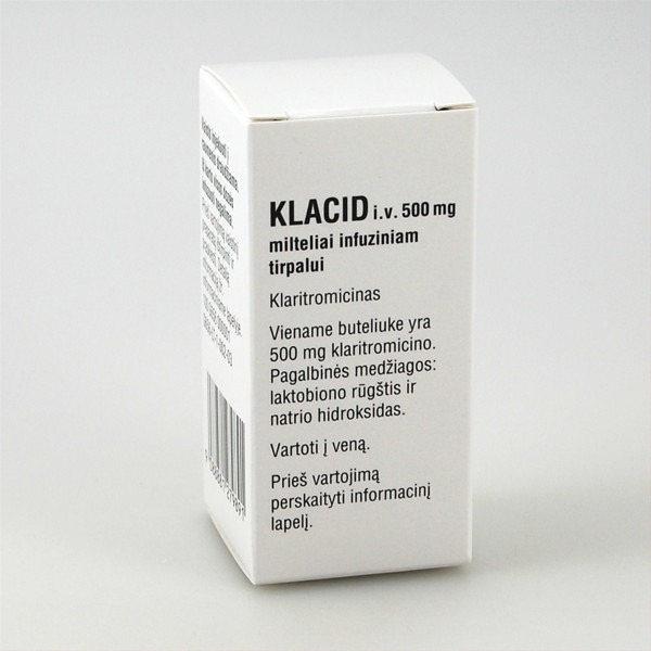 Klacid i.v. 500 mg