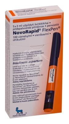 NovoRapid FlexPen 100 V/ml