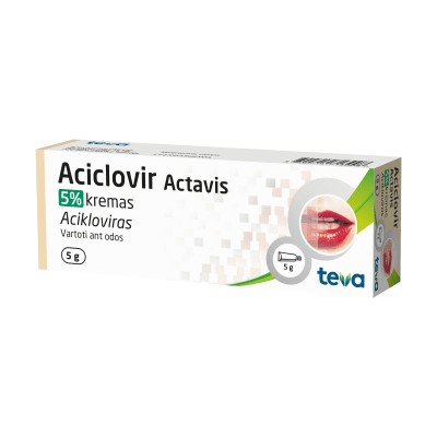Aciclovir Actavis 50 mg/g