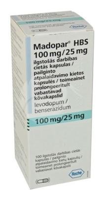 Madopar HBS 100 mg/25 mg