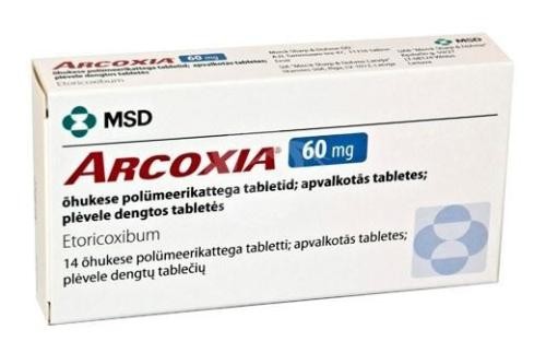 ARCOXIA 60 mg