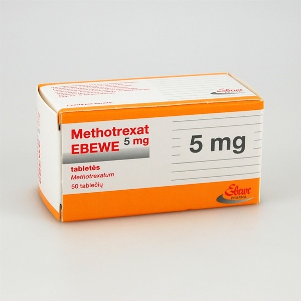 Methotrexat EBEWE 5 mg