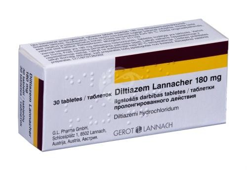 Diltiazem Lannacher 180 mg