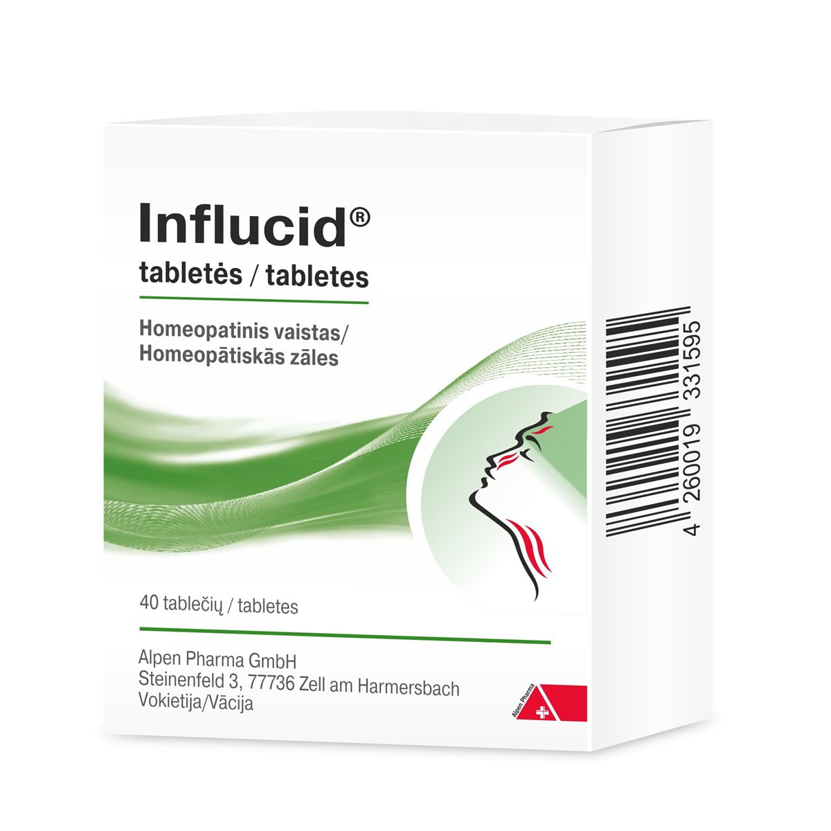 Influcid 25 mg/25 mg/25 mg/25 mg/25 mg/25 mg