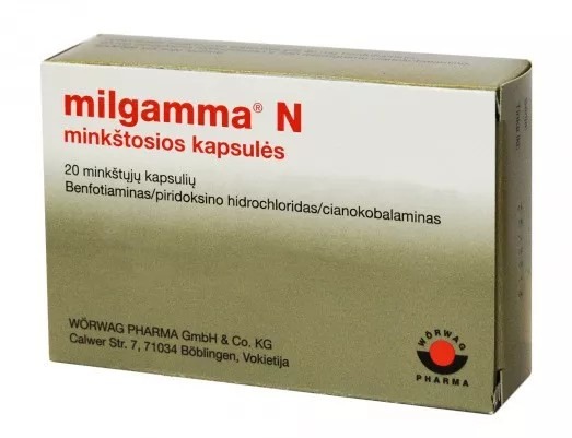 milgamma N 40 mg/90 mg/250 µg