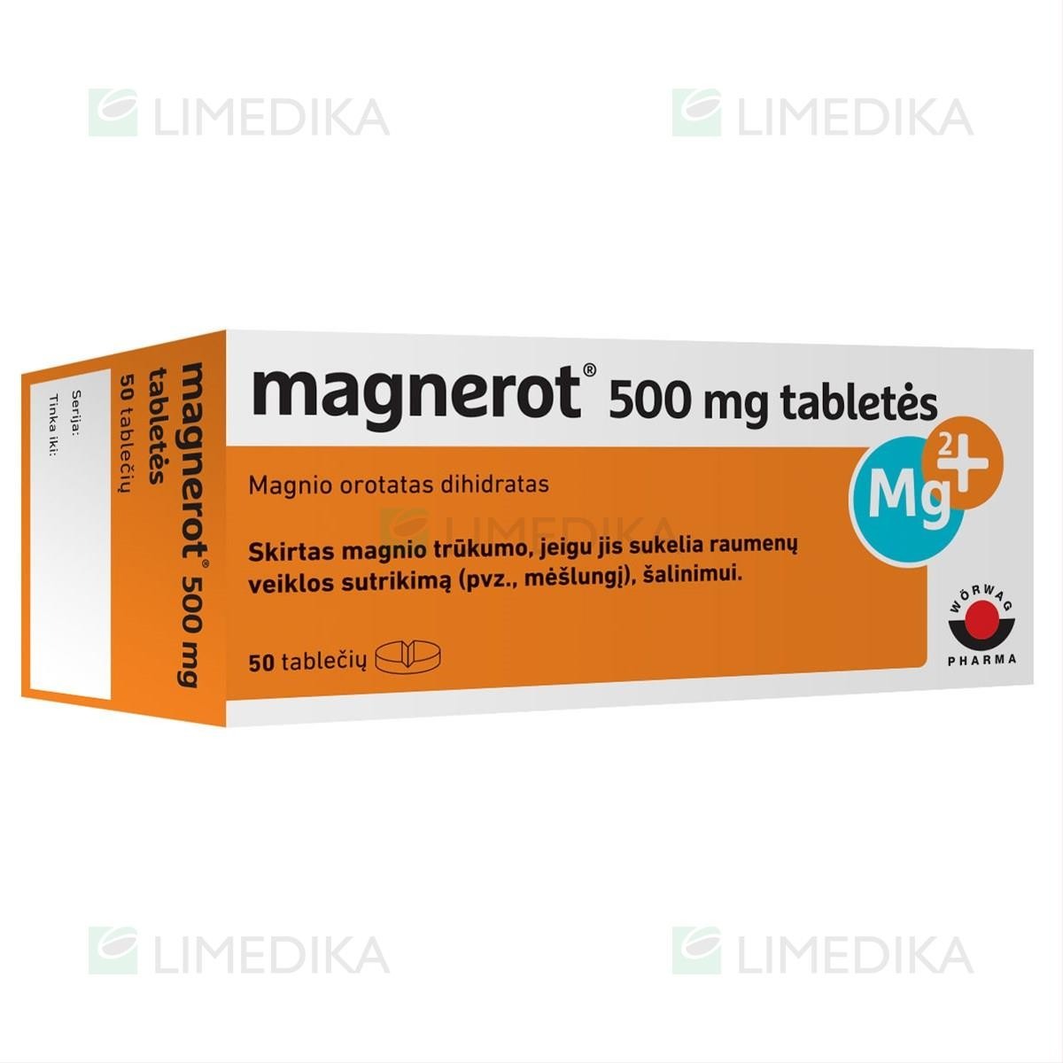 magnerot 500 mg
