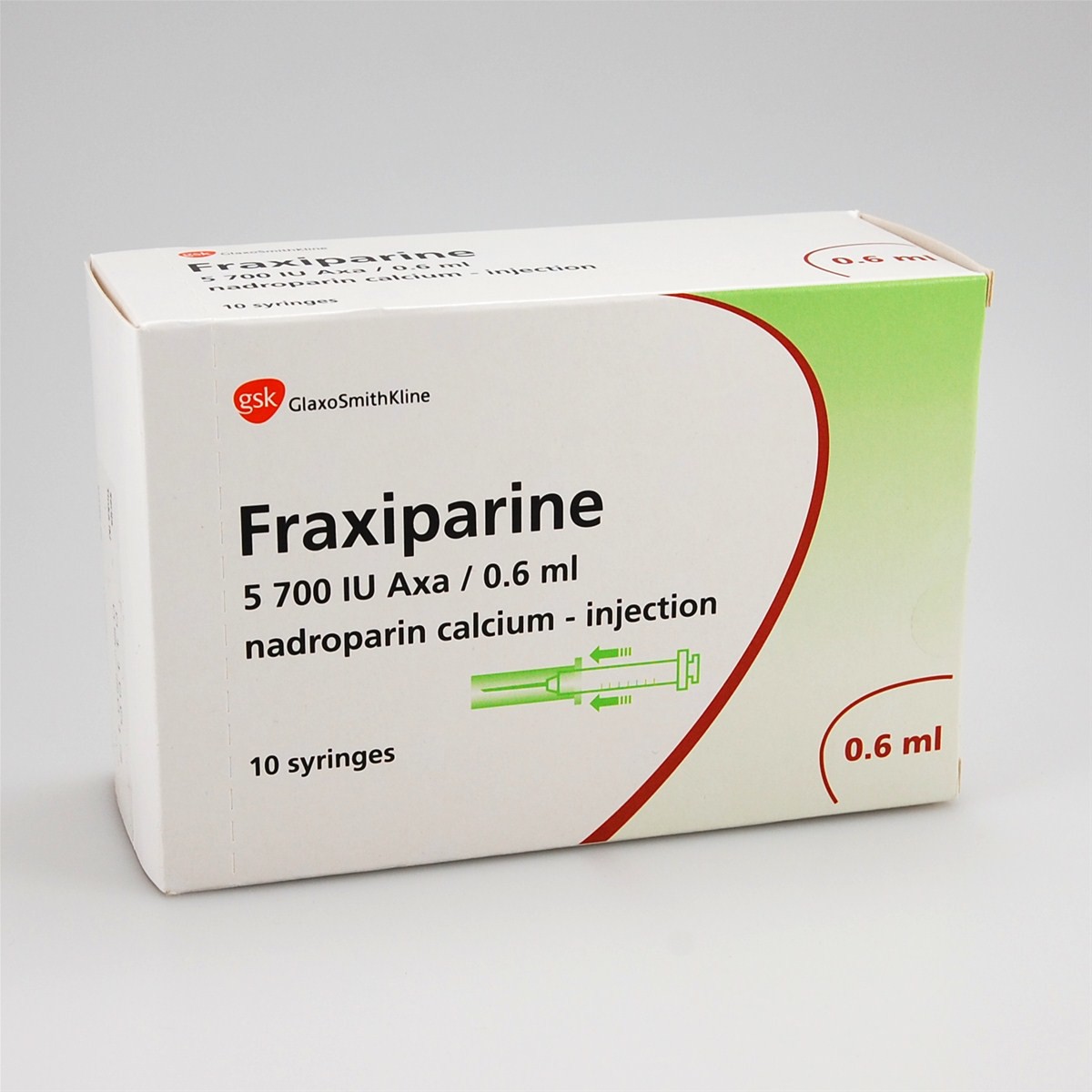 Fraxiparine 5700 anti-Xa TV/0,6 ml