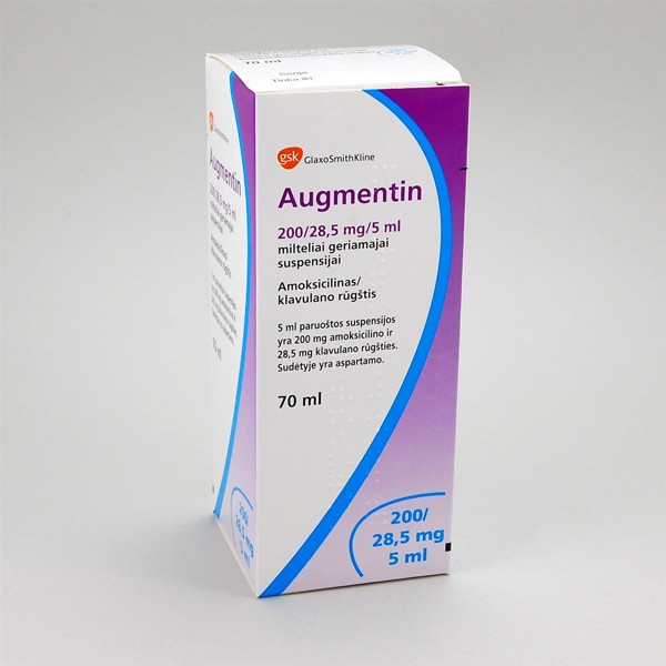 Augmentin 200 mg/28,5 mg/5 ml