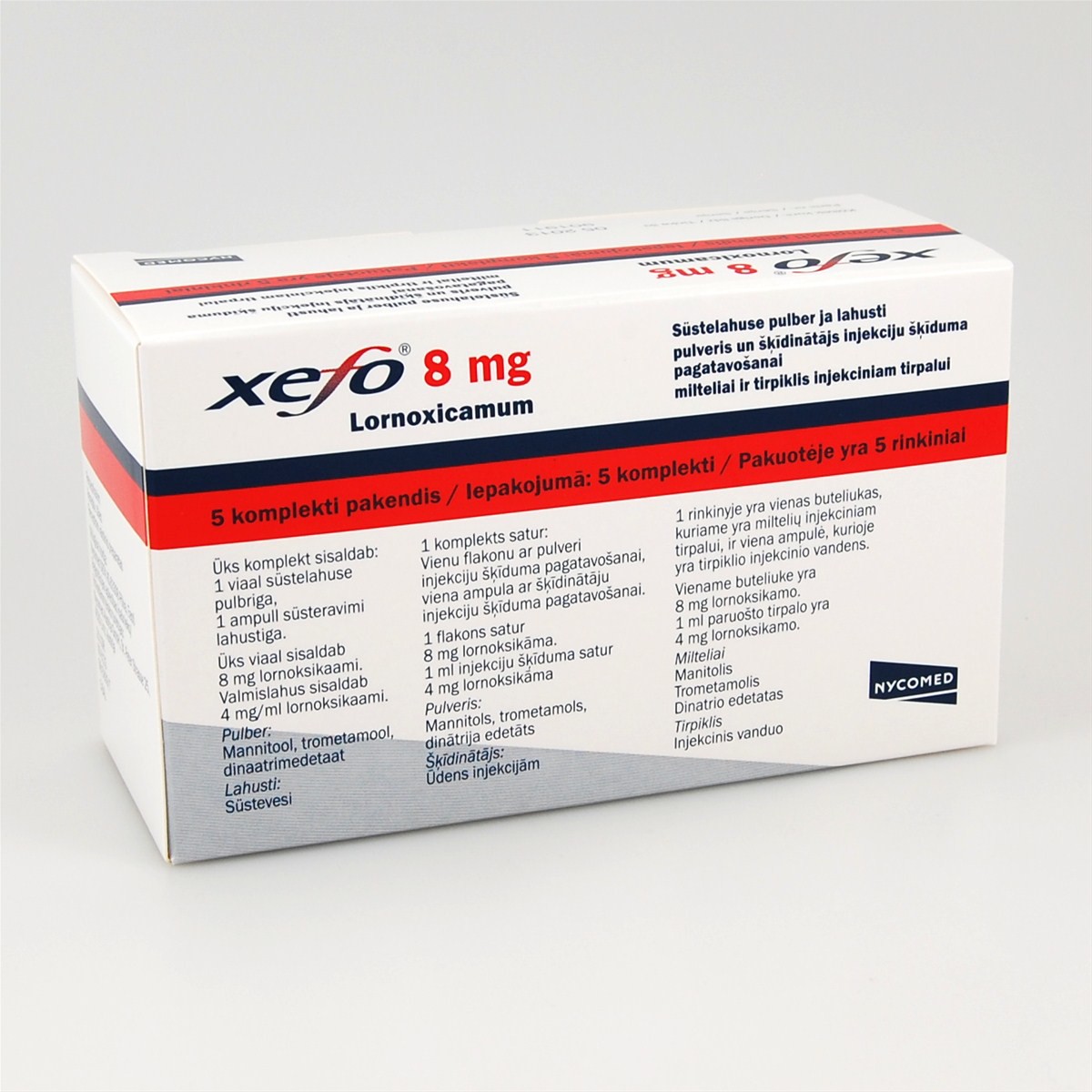 xefo 8 mg