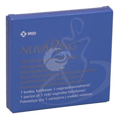 NuvaRing 120 µg/15 µg/24 val.