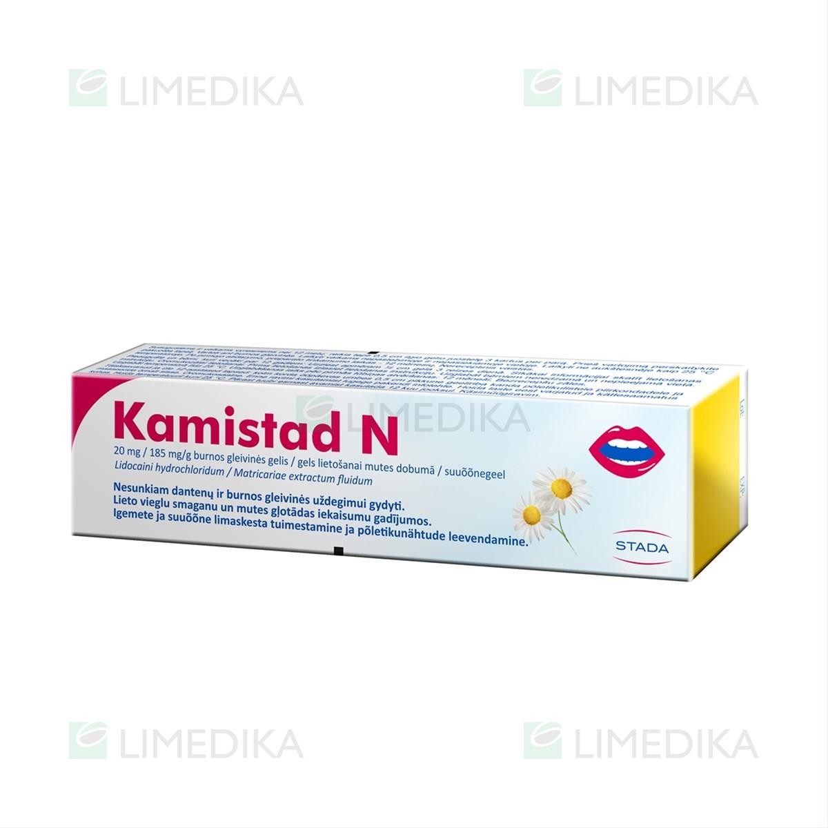Kamistad N 20 mg/185 mg/g