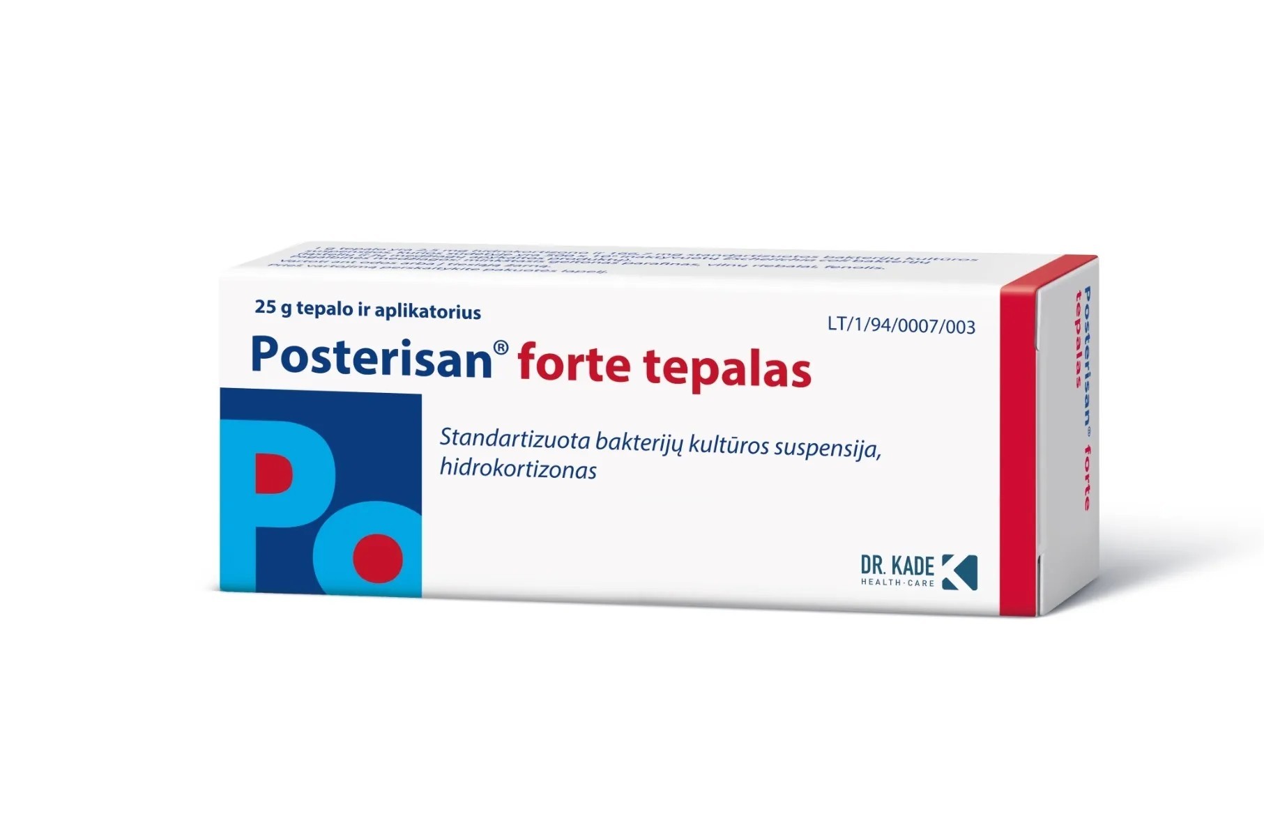 Posterisan forte 2,5 mg/166,7 mg/g