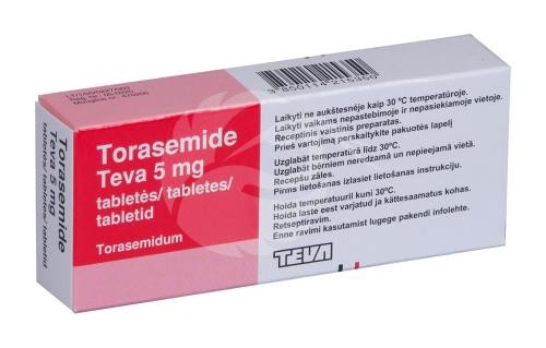 Torasemide Teva 5 mg