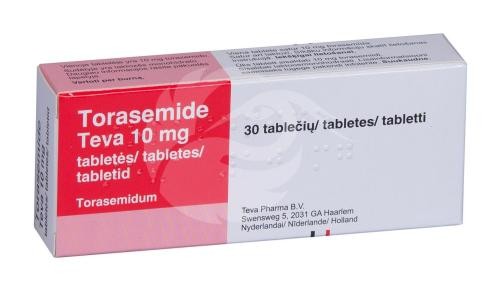 Torasemide Teva 10 mg