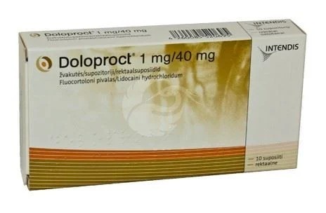 Doloproct 1 mg/40 mg