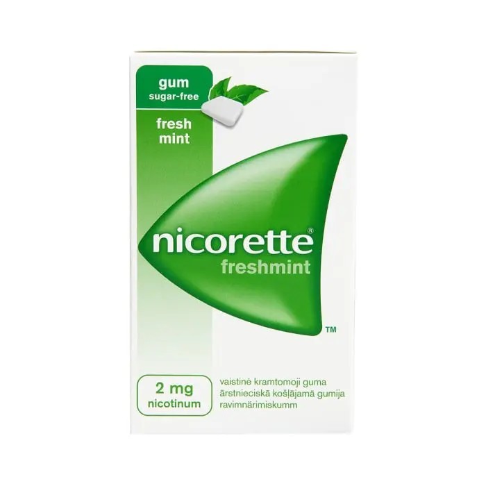 nicorette freshmint 2 mg