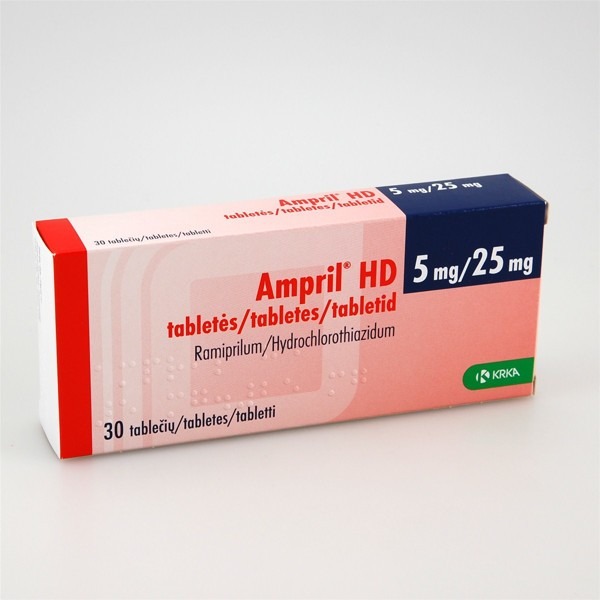 Ampril HD 5 mg/25 mg