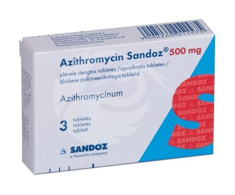 Azithromycin Sandoz 500 mg